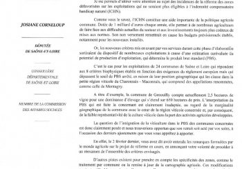 J’interpelle le Ministre de l’Agriculture