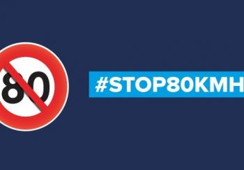 Limitation de vitesse à 80 km/h