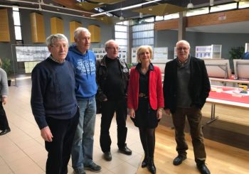 Exposition sur les cheminots de Paray