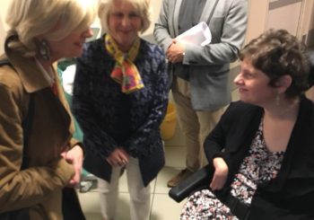 Visite du foyer des myosotis à Charolles