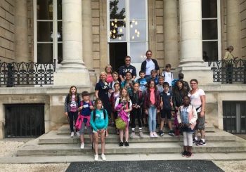 Les écoliers à l’Assemblée nationale